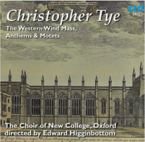 TYE - THE WESTERN WIND MASS CD HIGGINBOTTOM