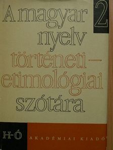 Farkas Vilmos - A magyar nyelv történeti-etimológiai szótára 2. (töredék) [antikvár]
