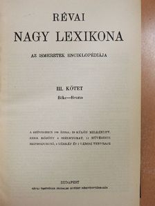 Révai nagy lexikona 3. (töredék) [antikvár]