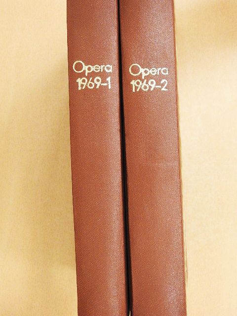 Alan Blyth - Opera January-December 1969 I-II. [antikvár]