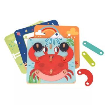 Tooky Toy: Első kreatív kirakóm fából