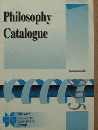 Philosophy Catalogue 1995 [antikvár]