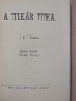 K. R. G. Browne - A titkár titka [antikvár]