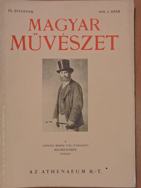 Dr. Balogh Jolán - Magyar Művészet 1933/1. [antikvár]
