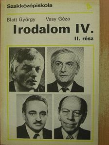 Blatt György - Irodalom IV./II. [antikvár]