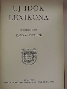 Uj Idők Lexikona 15. (töredék) [antikvár]