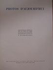 F. G. Haller - Photos d'aujourd'hui [antikvár]