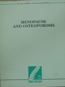 Dr. Jean Cohen - Menopause and Osteoporosis [antikvár]