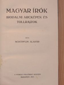 Schöpflin Aladár - Magyar írók [antikvár]