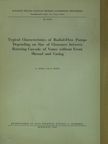 Szabó A. - Typical Characteristics of Radial-Flow Pumps Depending on Size of Clearance between Rotating Cascade of Vanes without Front Shroud and Casing [antikvár]
