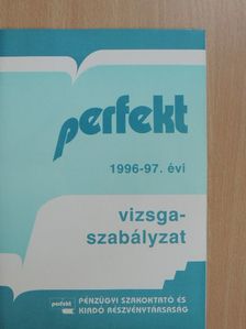 Vizsgaszabályzat [antikvár]