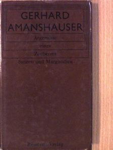 Gerhard Amanshauser - Ärgernisse eines Zauberers [antikvár]