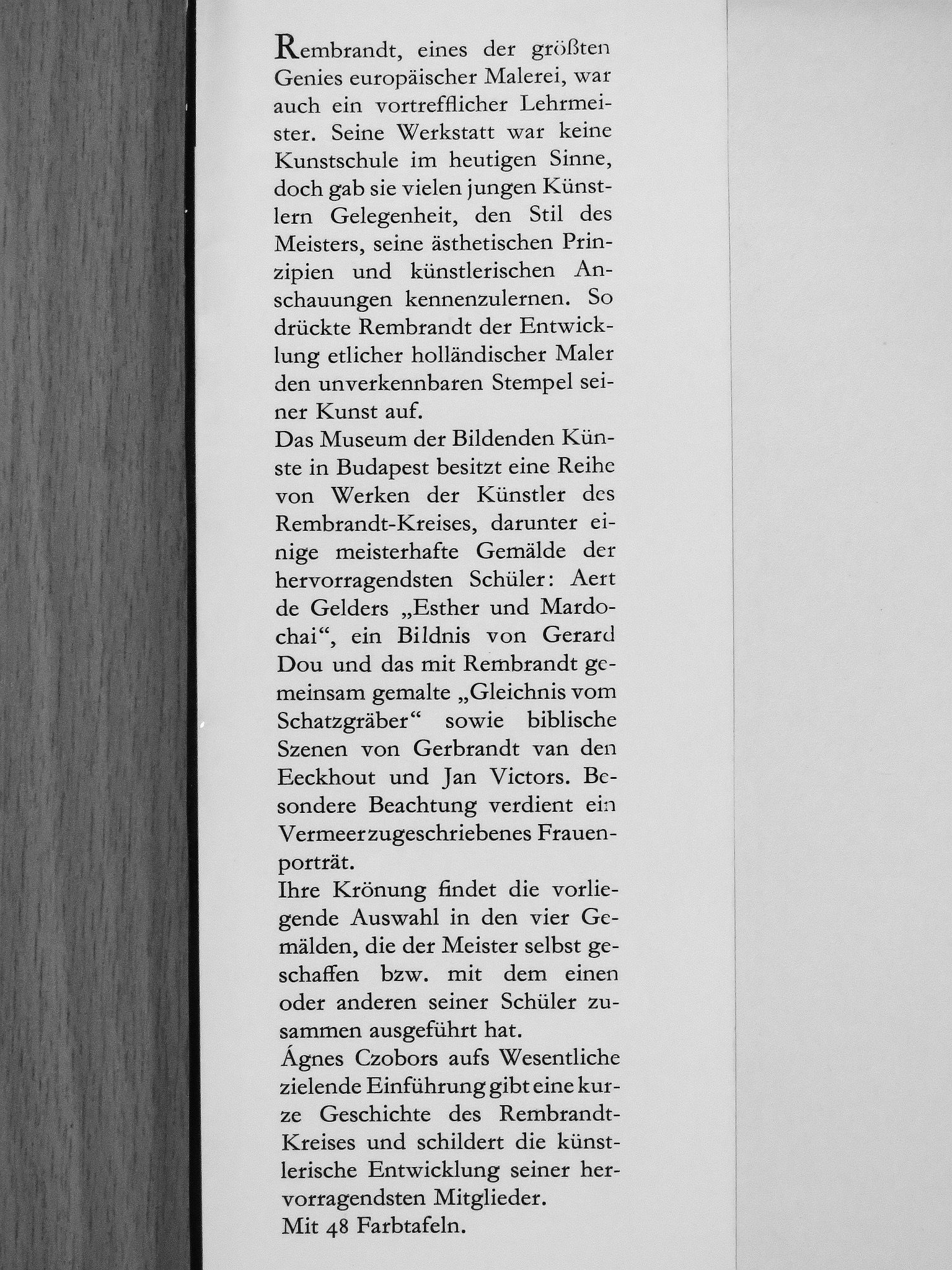 Ágnes Czobor - Rembrandt und sein Kreis [antikvár]