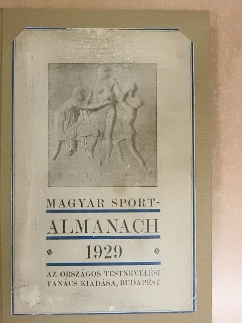 Magyar Sport Almanach 1929. [antikvár]