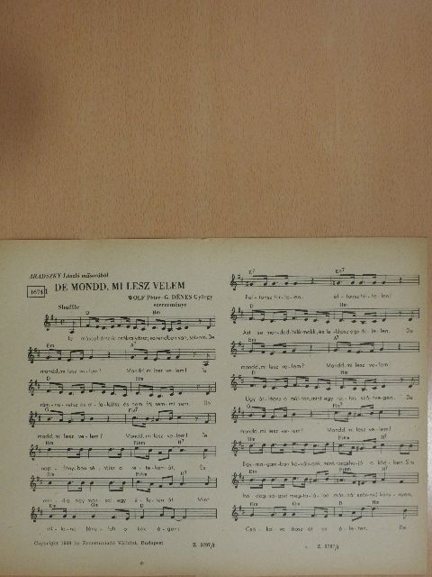 G. Dénes György - De mondd, mi lesz velem [antikvár]