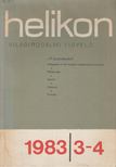 Köpeczi Béla (főszerk.) - Helikon világirodalmi figyelő 1983/3-4. [antikvár]