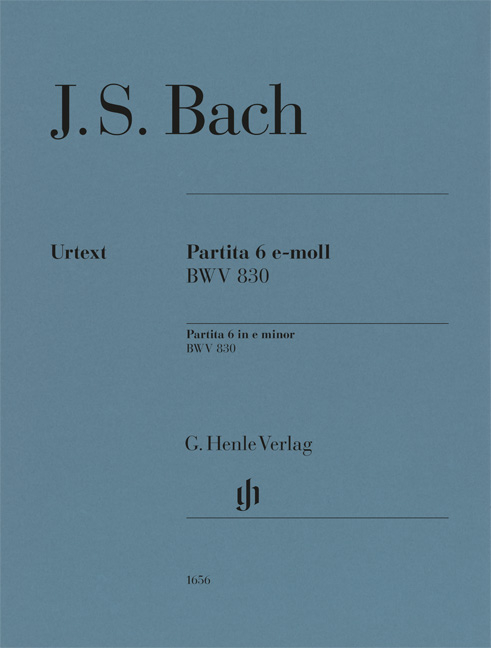 J. S. Bach - PARTITA 6 e-MOLL BWV 830. FINGERSATZ VON W. YOUN