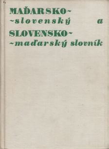 Chrenková, E., Tankó, Ladislav - Madarsko-slovensky a slovensko-madarsky slovník [antikvár]