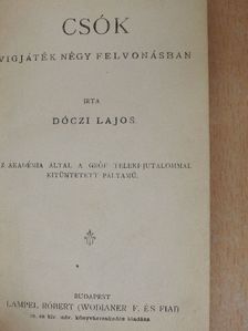 Dóczi Lajos - Csók [antikvár]