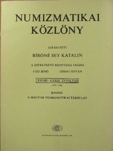 Ambrus Béla - Numizmatikai közlöny 1979-1980. [antikvár]