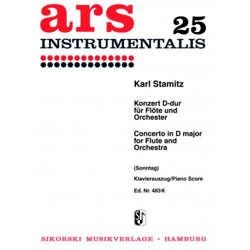 STAMITZ KARL - KONZERT D-DUR FÜR FLÖTE UND ORCHESTER (SONNTAG)