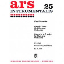 STAMITZ KARL - KONZERT D-DUR FÜR FLÖTE UND ORCHESTER (SONNTAG)