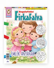 Jánossy - Kármán Mónika - Jánossy Gábor[szerk.] - BagolyFióka - Firkafalva Emlék anyának kreatív színező füzet óvodásoknak