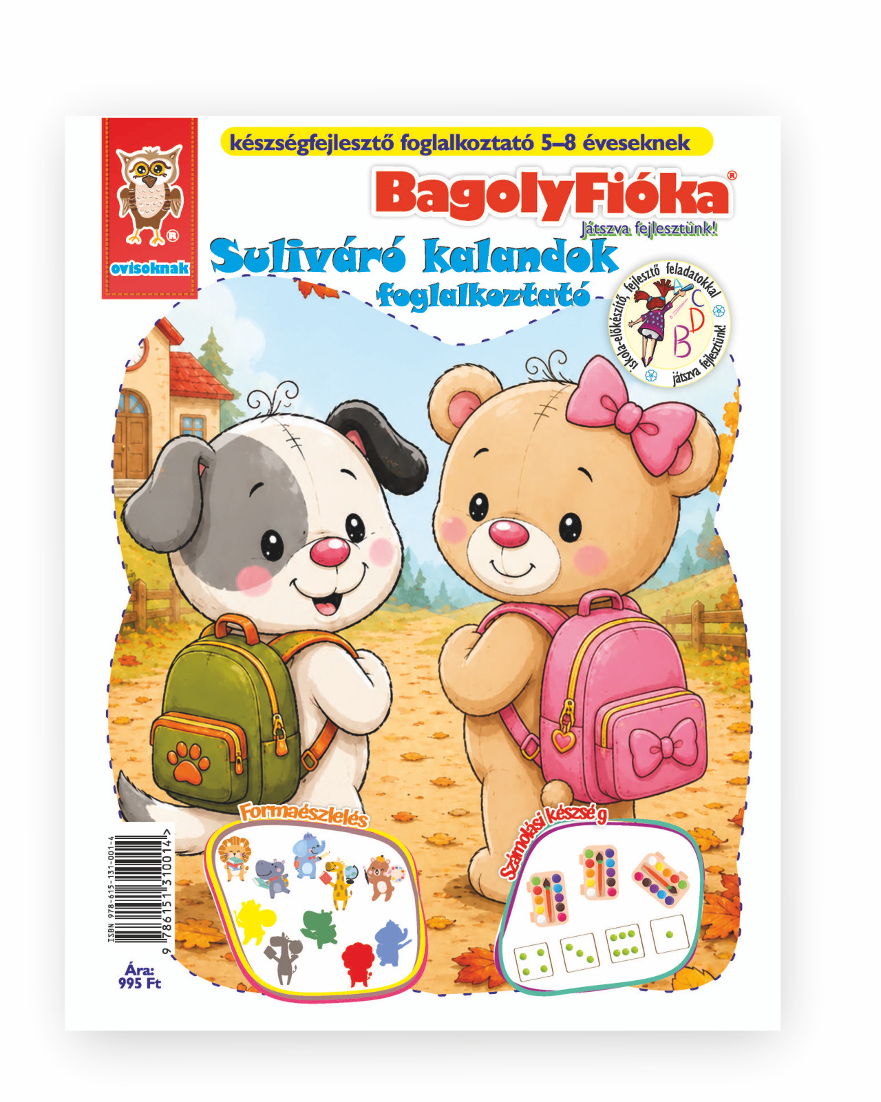 Jánossy Gábor[szerk.] - _ - BagolyFióka kreatív foglalkoztató füzet - Suliváró kalandok