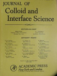J. B. Moffat - Journal of Colloid and Interface Science, November 1978 [antikvár]