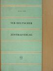 VEB Deutscher Zentralverlag [antikvár]