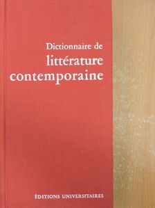 A. Marissel - Dictionnaire de littérature contemporaine [antikvár]
