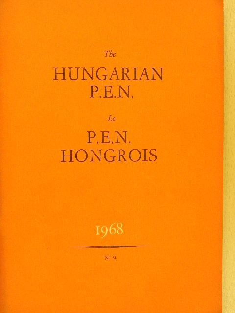 Ady Endre - The Hungarian P.E.N.-Le P.E.N. Hongrois No. 9. [antikvár]
