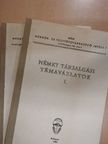 Horváth Hajna - Német társalgási témavázlatok I-II.  [antikvár]