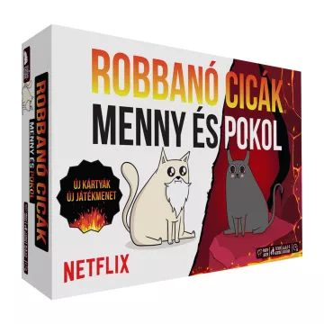 Robbanó cicák  Menny és pokol! kártyajáték