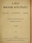 Balassi Bálint - A régi magyar költészet II. (töredék) [antikvár]