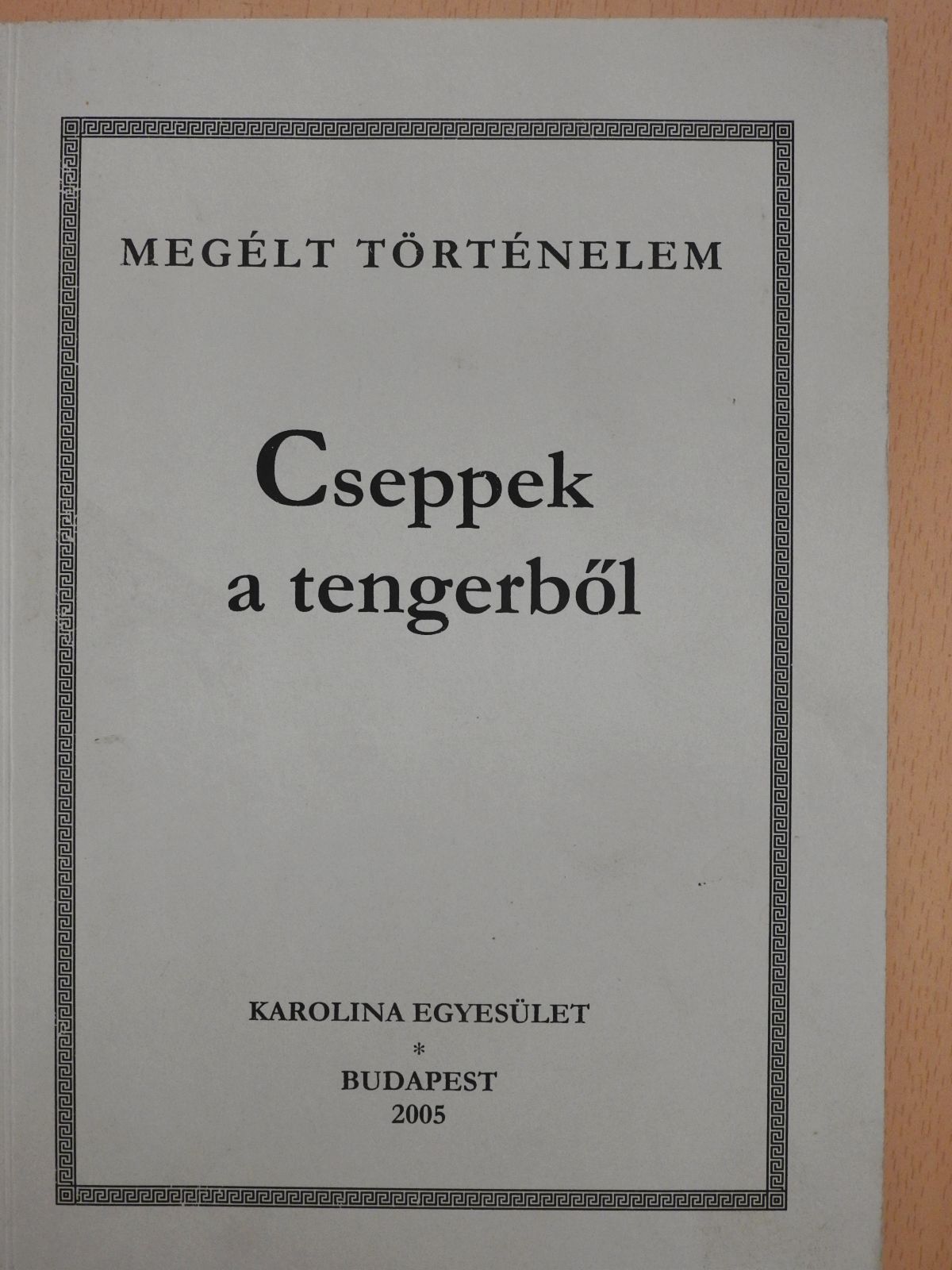 Dr. Makhult Mihály - Cseppek a tengerből (dedikált példány) [antikvár]