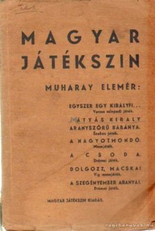 Muharay Elemér - Magyar játékszin [antikvár]
