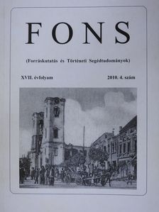 Bódy Zsombor - FONS 2010/4. (dedikált példány) [antikvár]