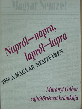 Murányi Gábor - Napról-napra, lapról-lapra [antikvár]
