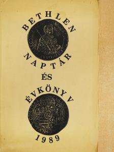 Bethlen naptár és évkönyv 1989 (dedikált példány) [antikvár]