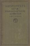 Aristóteles - Kleine naturwissenschaftliche Schriften (Parva naturalia) [antikvár]