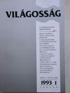 Bence György - Világosság 1993. január [antikvár]