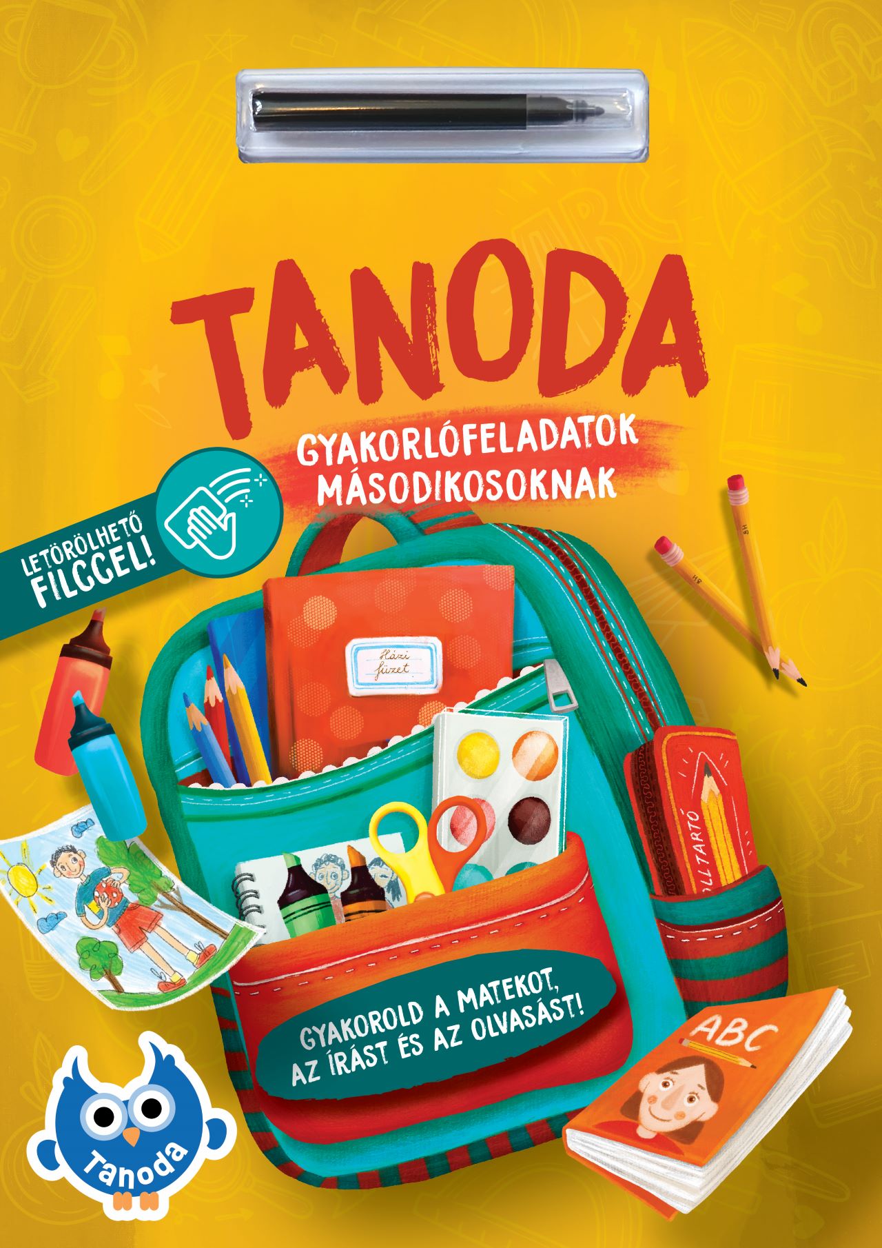 Galambos Vera - Bernát Ottilia[szerk.] - Tanoda letörölhető filccel - másodikosoknak
