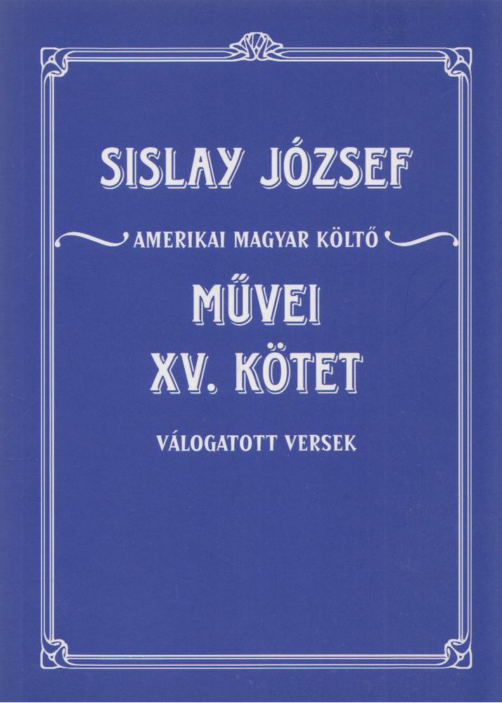 Sislay József - Válogatott versek [antikvár]