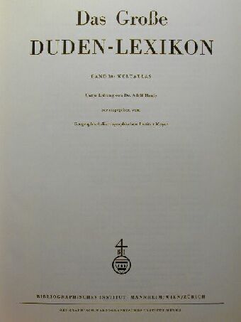 Dr. Adolf Hanle - Das Große Duden-Lexikon [antikvár]