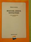 Vámos Ágnes - Magyar-angol katalógus [antikvár]