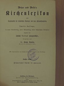 Wetzer und Welte's Kirchenlexikon 6. (gótbetűs) (töredék) [antikvár]