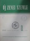Hervai J. - Új Zenei Szemle 1952. augusztus [antikvár]