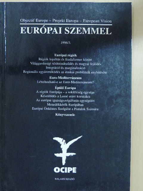 Albert Coppé - Európai Szemmel 1996/3. [antikvár]
