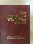 The International Who's Who 1988-89 [antikvár]